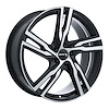 082980 OE-Series Gothenburg Wheel [Size: 20" x 8"] Gloss Black Machined Finish - image 1