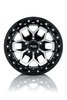 082982 Off-Road Series Zion Wheel [Size: 17" x 9"] Gloss Black Machined Finish - image 2