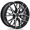 082995 RTX-Series Valkyrie Wheel [Size: 18" x 8"] Gloss Black Machined Finish - image 1