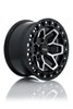 083028 Off-Road Series Zion Wheel [Size: 20" x 9"] Gloss Black Machined Finish - image 3