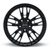 083045 RTX-Series Scepter Wheel [Size: 17" x 7.50"] Gloss Black Finish - image 2