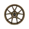 083122 R-Spec Series RS01 Wheel [Size: 18" x 8"] Satin Bronze Finish - image 2