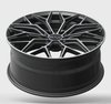 083156 R-Spec Series RS02 Wheel [Size: 20" x 8.50"] Gloss Black Machined Finish - image 3