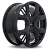 083170 OE-Series PS-01 Wheel [Size: 19" x 8"] Gloss Black Finish - image 3