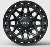 083192 Off-Road Series Zion Wheel [Size: 18" x 9"] Gloss Black Milled Rivets Finish - image 2
