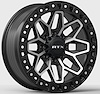 083204 Off-Road Series Zion Wheel [Size: 20" x 9"] Gloss Black Machined Finish