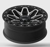 083204 Off-Road Series Zion Wheel [Size: 20" x 9"] Gloss Black Machined Finish - image 3