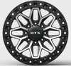 083206 Off-Road Series Zion Wheel [Size: 20" x 9"] Gloss Black Machined Finish - image 2