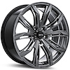 083260 RTX-Series Black Widow Wheel [Size: 18" x 8"] Hyper Gunmetal Finish