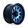 163801 Off-Road Series Titan Wheel [Size: 18" x 9"] Midnight Blue w/ Black Lip Finish - image 3