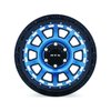 163802 Off-Road Series Titan Wheel [Size: 18" x 9"] Midnight Blue w/ Black Lip Finish - image 2