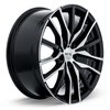 507408 OE-Series Passau Wheel [Size: 20" x 9"] Gloss Black Machined Face Finish - image 3