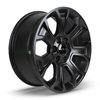 507414 OE-Series Novi Wheel [Size: 20" x 9"] Satin Black Finish - image 3