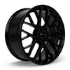 507420 OE-Series Hausen Wheel [Size: 20" x 10"] Gloss Black Finish - image 3