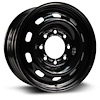 A2185 Steel Wheel [Size: 17" x 7.50"] Black Finish - image 1