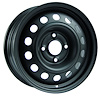 X40619 Steel Wheel [Size: 15" x 6"] Black Finish - image 1