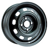 X40862 Steel Wheel [Size: 14" x 5.50"] Black Finish - image 1