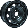 X45166 Steel Wheel [Size: 15" x 6"] Black Finish - image 1