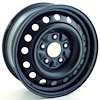 X45521 Steel Wheel [Size: 16" x 6.50"] Black Finish - image 1
