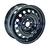 X45921 Steel Wheel [Size: 15" x 6"] Black Finish - image 1