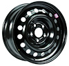 X46566 Steel Wheel [Size: 16" x 6.50"] Black Finish
