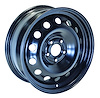 X47112 Steel Wheel [Size: 17" x 7"] Black Finish - image 1