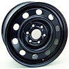 X47279 Steel Wheel [Size: 17" x 7"] Black Finish - image 1