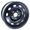 X47351 Steel Wheel [Size: 17" x 7"] Black Finish - image 1