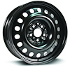 X47567B Steel Wheel [Size: 17" x 7"] Black Finish - image 1