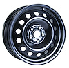 X47712 Steel Wheel [Size: 17" x 7"] Black Finish
