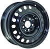 X47767 Steel Wheel [Size: 17" x 7"] Black Finish - image 1