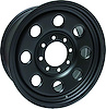 X48165 Steel Wheel [Size: 18" x 8"] Black Finish - image 1