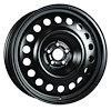 X48500 Steel Wheel [Size: 18" x 7.50"] Black Finish