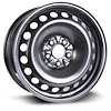 X48520 Steel Wheel [Size: 18" x 8"] Black Finish - image 1