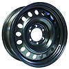 X48639 Steel Wheel [Size: 18" x 8"] Black Finish - image 1