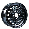 X99108N Steel Wheel [Size: 13" x 5"] Black Finish