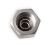 00121ERL Stainless Steel NPT Reducer Bushing [5/8 in.-18 to 1/2 in.-20] - image 2