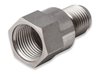 00124ERL Stainless Steel 10mm x 10 Inverted Flare Male to 12mm x 10 CC Female for 1/4 in. Tubing Hardline Reducer - image 2