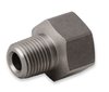 02052ERL Stainless Steel 1/8 in. NPT Male to 1/2 in.-20 Inverted Flare Female Hardline Adapter - image 3