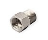 02076ERL Hardline Adapter 3/8" NPT Male to 5/8"-18 Inverted Flare Female - image 1