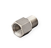 02112ERL Hardline Adapter 1/8" NPT Male to 10 mm x 1.0 Concave Flare Female - image 1
