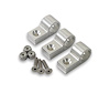 Polished Aluminum Line Clamps 1/2" - image 1