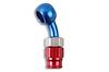 Aluminum Speed-Seal Hose End 30° Adjustable - Bent Tube - image 1