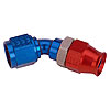 Aluminum Speed-Seal Hose End 45° Adjustable - Bent Tube - image 1