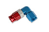 Aluminum Speed-Seal Hose End 90° Adjustable - Low Profile - image 1