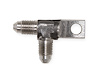 Frame Saver Brake Fitting Adapter 3AN to -3AN 90° Union With Mounting Tab - image 1