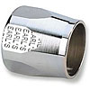 Chrome Econ-O-Fit Hose Clamp Hexagon Size 14 - image 1