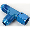 AN Male to AN Female Swivel on Run T-Fitting -3AN Female Swivel (A) - image 1
