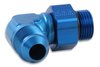 Radiused Fuel Pump & Regulator Fitting -8AN Male Flare to 3/4"-16 (-8AN O-Ring Port) Swivel - image 4