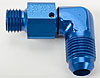 Radiused Carburetor Inlet Fitting -6AN Male Flare to 12mm x 1.5 Swivel - image 2